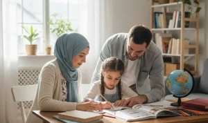 نقش والدین در انجام تکالیف مدرسه
